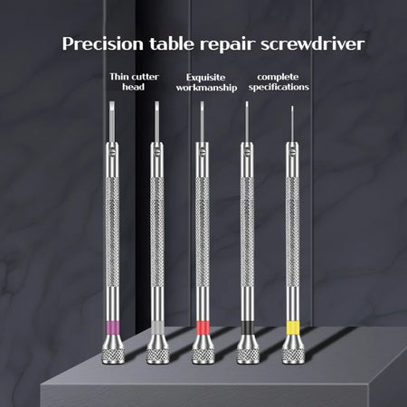 Precision watch repair screwdriver 0.8-1.6mm mini slotted screwdriver Precision instrument repair hand tool