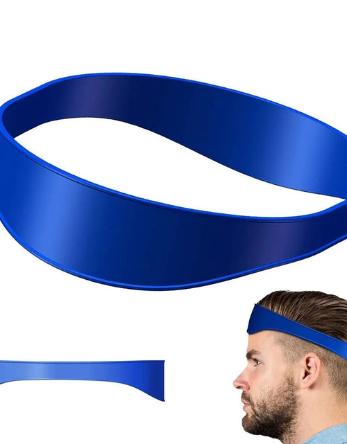 Load image into Gallery viewer, DIY Home Haircuts Curved Headband Silicone Neckline Shaving Template and Hair Cutting Guide Hair Styling Tool
