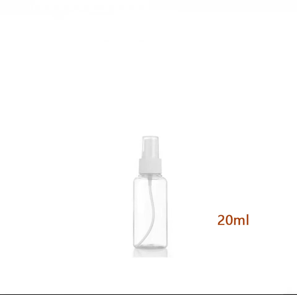 Refillable Bottles Empty Spray Bottle Transparent Plastic Perfume Bottles Mini Cosmetic Spray Bottle Atomizer 20/30/50 ML