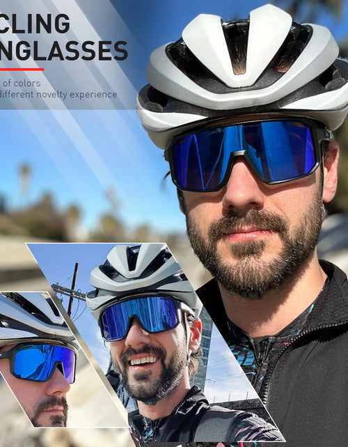 Load image into Gallery viewer, SCVCN New Outdoor Cycling Sunglasses Men Road Driving Bike Glasses  Sports Mountain Climbing Women Bicycle Cycling UV400 Goggles
