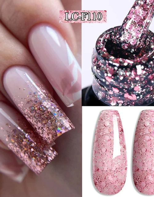 Load image into Gallery viewer, LILYCUTE 6 IN 1 Extension Gel Nail Polish Acrylic Construct Hard Gel Soak Off Self Leveling Reinforcement Gel For Nail HEMA FREE

