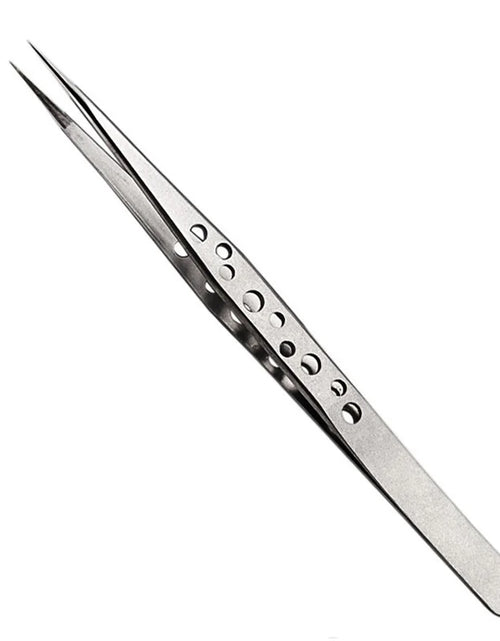 Load image into Gallery viewer, Electronics Industrial Tweezers Precision  Anti-static Curved Straight Tip Stainless Forceps Phone Repair Hand Tool
