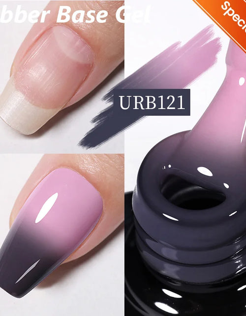 Load image into Gallery viewer, UR SUGAR 7.5ML Blue Black Red Glitter Sequin Color Gel Nail Polish Semi-permanent Varnish For Nail Art Manicure Soak Off UV Gel
