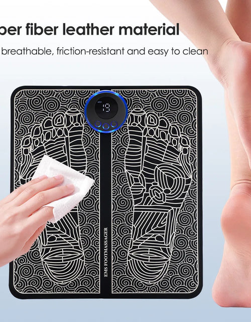 Load image into Gallery viewer, EMS Foot Massager Pad Relief Pain Relax Feet Acupoints Massage Electric Muscle Stimulation Improve Blood Circulation Relax Feet
