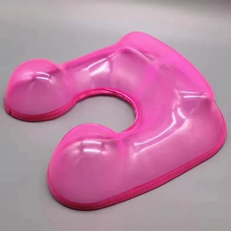 Soft Neck Tray For Salon Hairdresser Beauty Non-spill Free Perm Hair Coloring Shoulder Neck Tray Medicine Water Sink Barber Tool