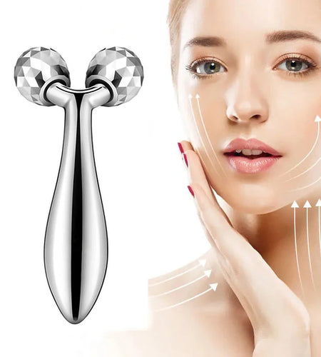 Face Rolling Massager Facial Lift 3D Manual Roller Massager Y Shape 360 Rotating Wrinkle Remover Body Massager Skin Care Tools