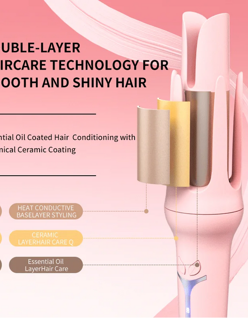 Load image into Gallery viewer, Automatic Curling Iron 32 mm Big Roll Anion  Ceramic Hair Curler 4-Speed Adjustable  Fast Heating Fashion Styling Tools
