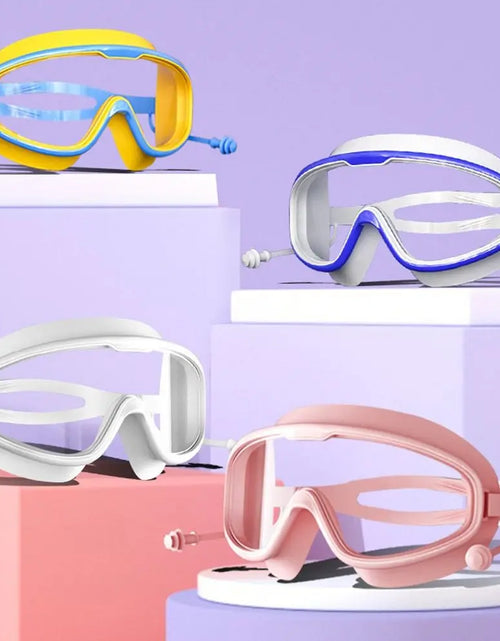 Load image into Gallery viewer, Goggles for Kids Toddler 3-15, Anti Fog No Leak Clear Swim Goggles for Boys Girls Pool Beach Swimming Goggles
