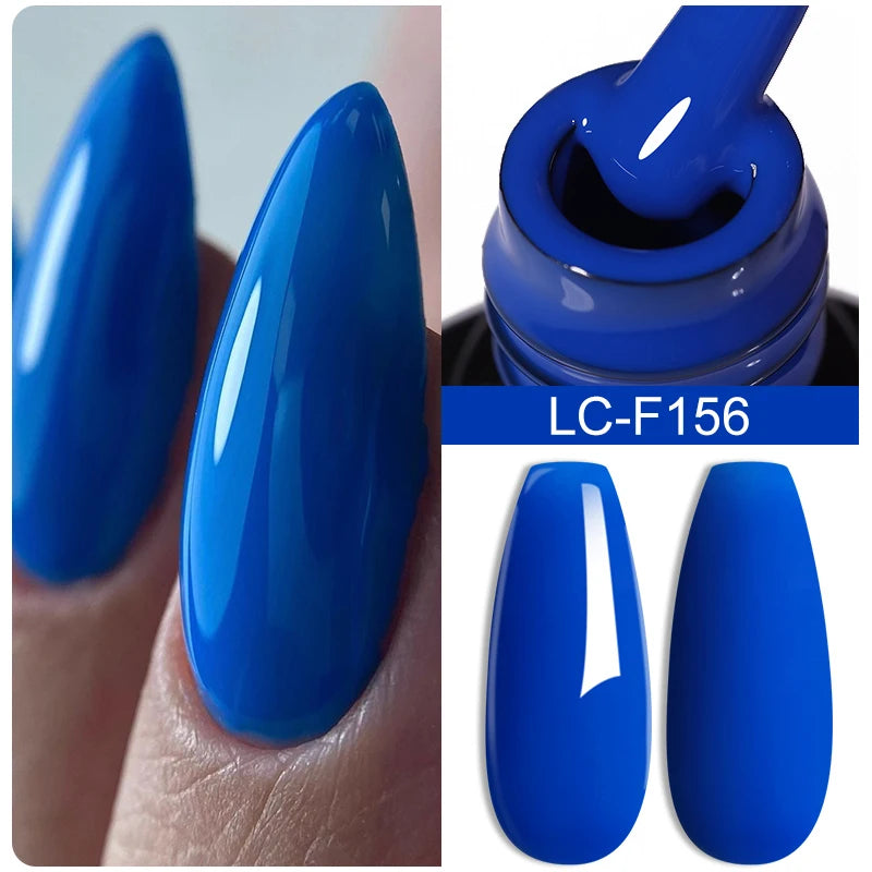 LILYCUTE 7ML Glitter Gel Nail Polish Sparkling Semi Permanent UV Gel Colorful Shinning Gel Varnish Nail Art Soak Off UV LED Gel