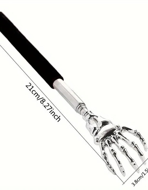 Load image into Gallery viewer, Portable Stainless Steel Telescopic Back Scratcher Extendable Scratcher Back Massager Tool For Blood Circulation Relax Health

