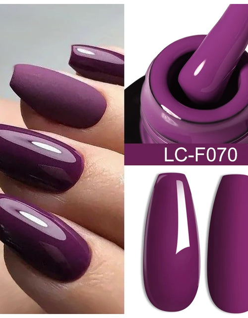 Load image into Gallery viewer, LILYCUTE 7ML Glitter Gel Nail Polish Sparkling Semi Permanent UV Gel Colorful Shinning Gel Varnish Nail Art Soak Off UV LED Gel
