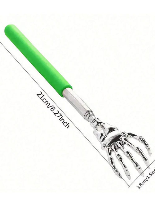 Load image into Gallery viewer, Portable Stainless Steel Telescopic Back Scratcher Extendable Scratcher Back Massager Tool For Blood Circulation Relax Health
