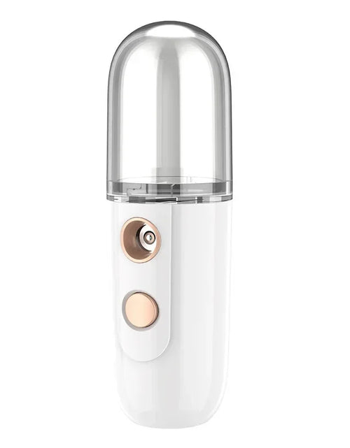 Load image into Gallery viewer, 1PC Mini Portable Humidifier Nano Mister Facial Steamer Device Beauty Spray Hydrating Apparatus Cold Spray ApparatusRechargeable
