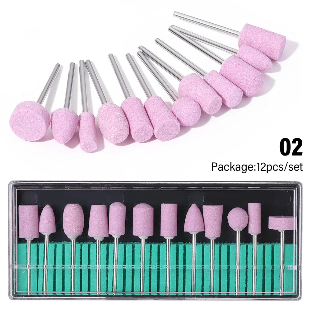 LULAA Electric Nail Drill Machine Set Pedicure Grinding Equipment Mill For Manicure  Professional Strong Nail Polishing Tool