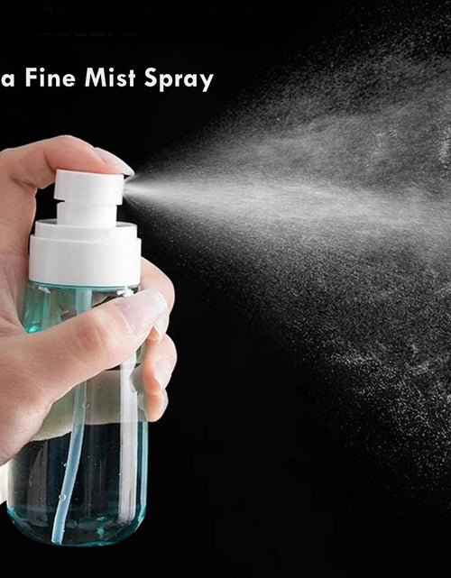 Load image into Gallery viewer, Travel Spray Bottle, Mini Refillable Small Spray Bottles with Fine Mist Nozzle for Hair Face Water Alcohol Plants, 1pcs 30ml
