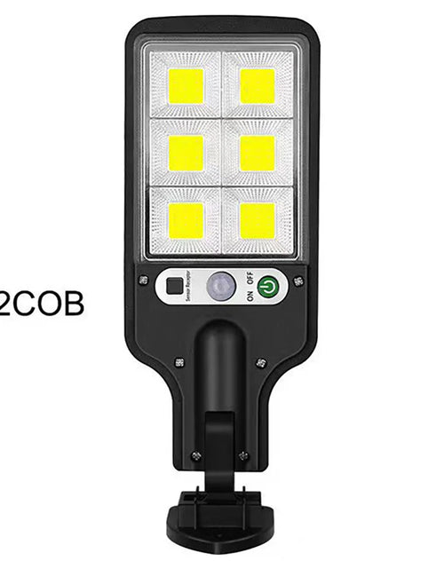 Load image into Gallery viewer, 616 Solar Outdoor LED Wall Light Human Body Waterproof Sensin Suitable for Garden Terrace Garage Courtyard and Street Lighting
