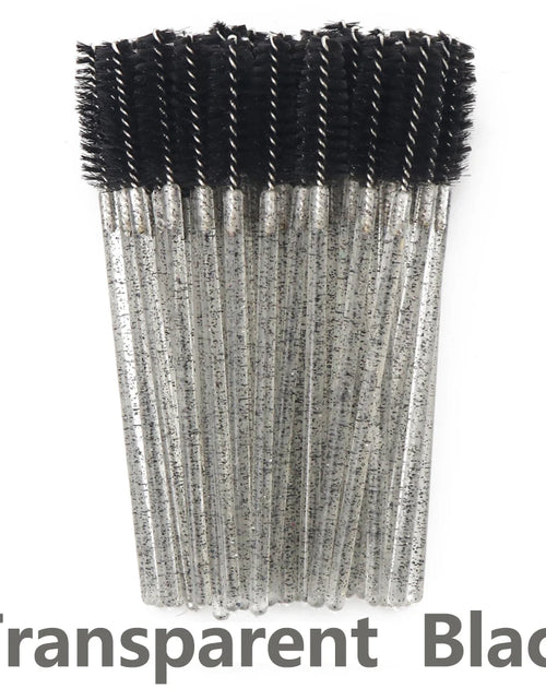 Load image into Gallery viewer, ANNAFRIS 50Pcs  Disposable Eyelash  Brush Soft Head Crystal Eyebrow Brush Lash Extension Brush  Mascara Wand Makeup Tool
