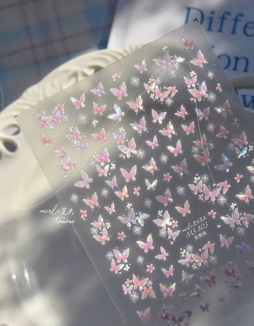 Load image into Gallery viewer, 1pcs Cute A bag of Starfish Nail Charm Stickers 3D Jelly Ocean Fish Bubble Adhesive Nail Sticker DIY Summer Nail Art Decorations
