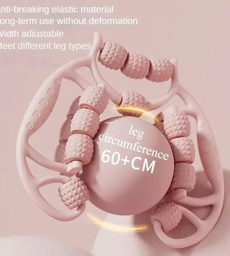 9/12/18 Rounds Massage Roller of Circular Leg Slimming Leg Massager Muscle Stretching Equipment Circular Leg Clamp