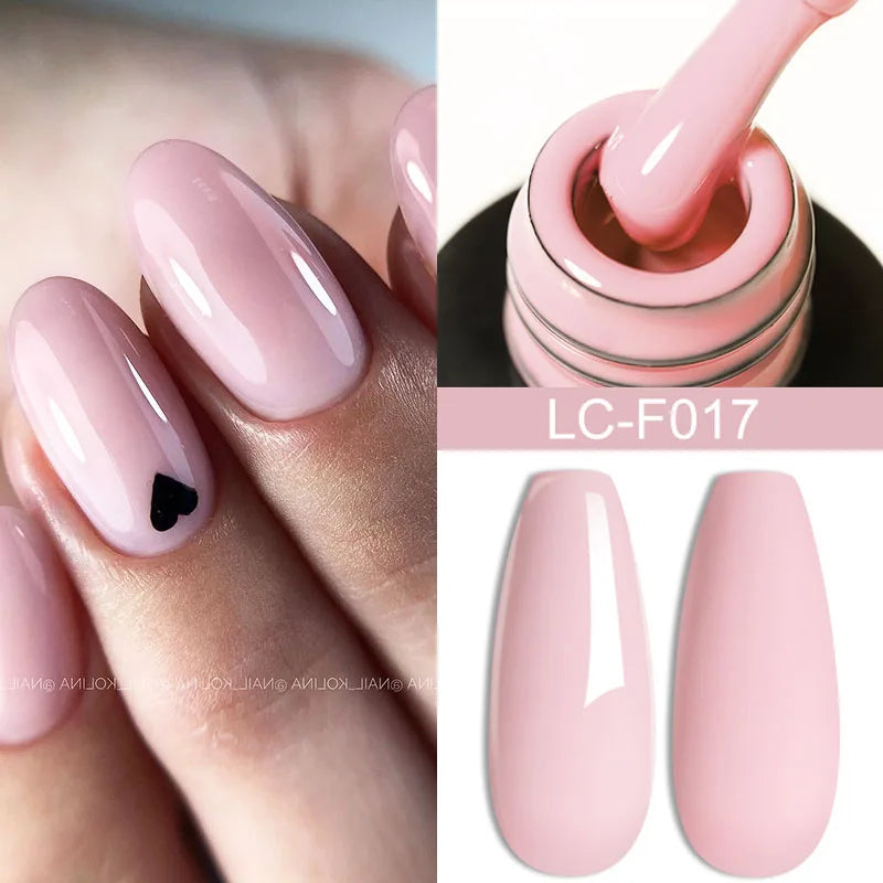 LILYCUTE 7ML Glitter Gel Nail Polish Sparkling Semi Permanent UV Gel Colorful Shinning Gel Varnish Nail Art Soak Off UV LED Gel