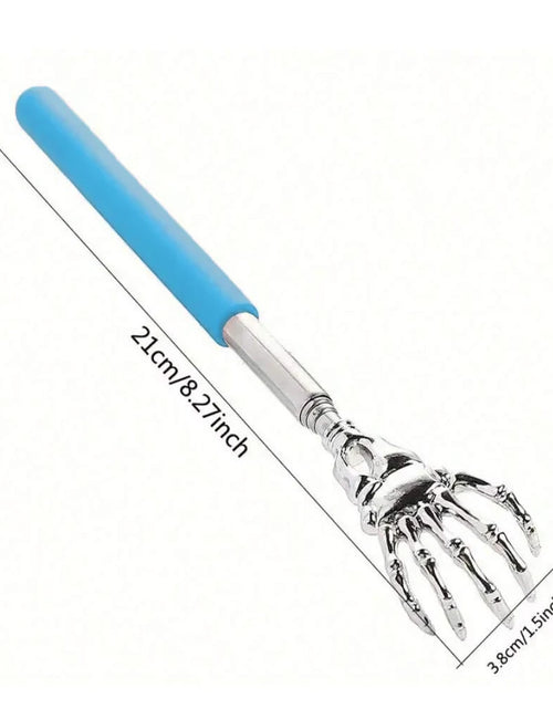 Load image into Gallery viewer, Portable Stainless Steel Telescopic Back Scratcher Extendable Scratcher Back Massager Tool For Blood Circulation Relax Health
