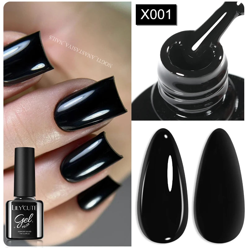 LILYCUTE 6 IN 1 Extension Gel Nail Polish Acrylic Construct Hard Gel Soak Off Self Leveling Reinforcement Gel For Nail HEMA FREE