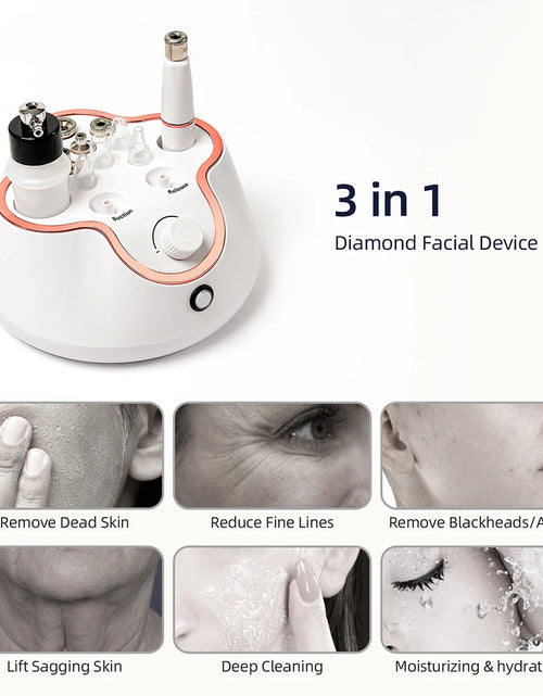 Load image into Gallery viewer, Foreverlily Diamond Facial Peeling Machine Home Use Professional Microdermabrasion Nano Water Spray Exfoliation Beauty Machine
