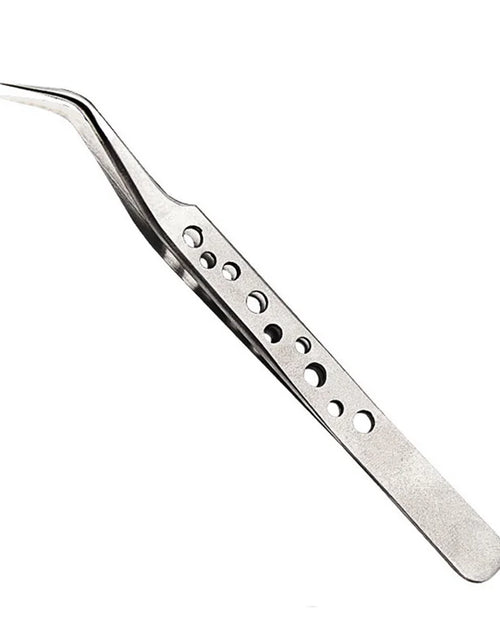 Load image into Gallery viewer, Electronics Industrial Tweezers Precision  Anti-static Curved Straight Tip Stainless Forceps Phone Repair Hand Tool
