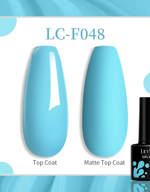 Load image into Gallery viewer, LILYCUTE 7ML Glitter Gel Nail Polish Sparkling Semi Permanent UV Gel Colorful Shinning Gel Varnish Nail Art Soak Off UV LED Gel
