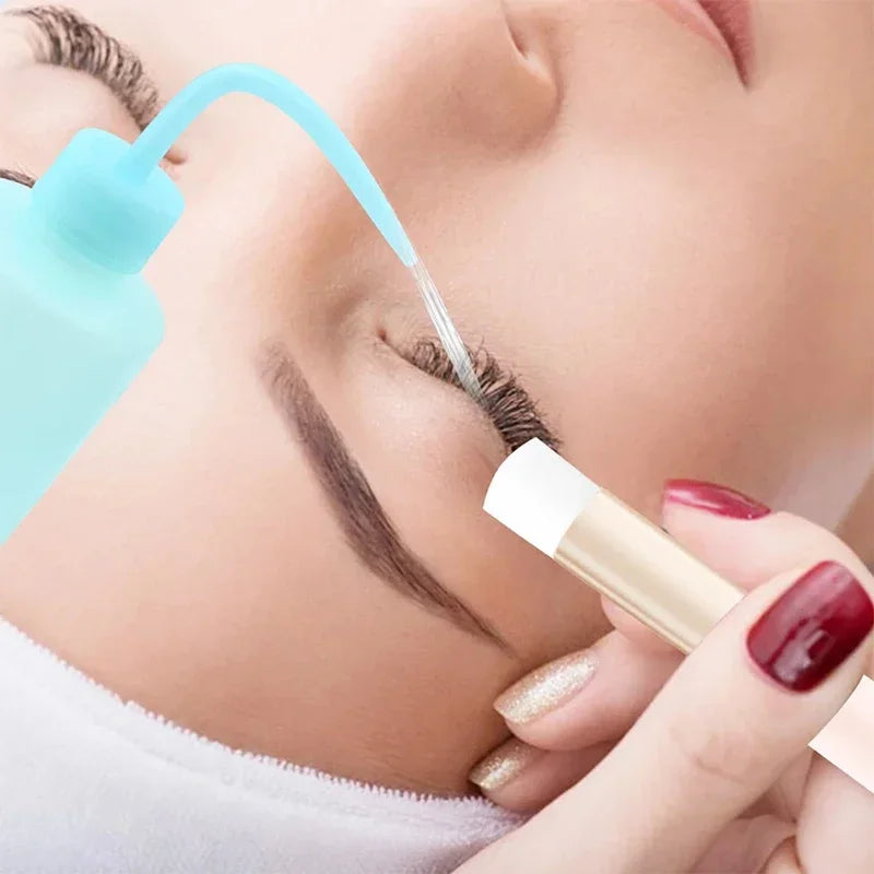 Eyelash Extension Cleaning Bottle Clean Brush Set Eyebrow Skin Care  Remover Washing Lash Shampoo Flask Tools Kit Eye Lashes
