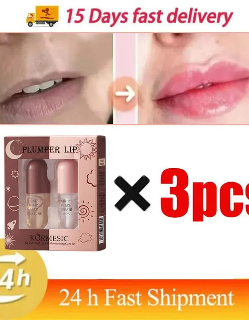 Load image into Gallery viewer, Instant Lip Plumping Essential Oil Nourishing Antiwrinkle Moisturising Sexy Lip Care Ultimate Plumping Lip Gloss Serum Cosmetics
