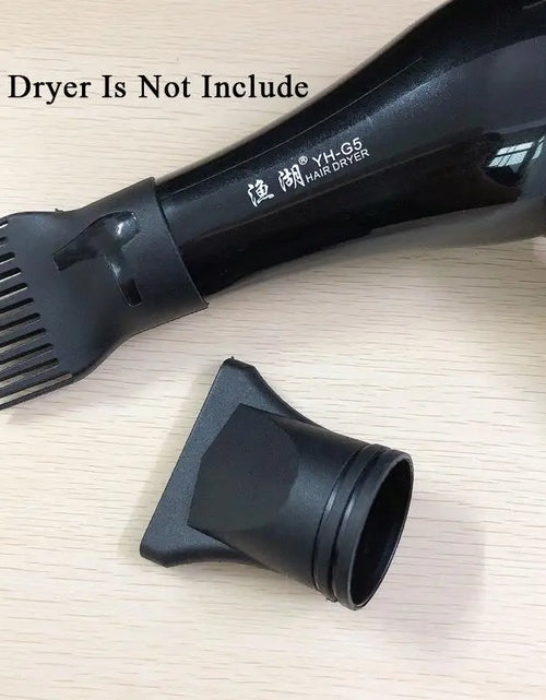 Load image into Gallery viewer, 1pcs Plastic Salon Replacement Blow Flat Dryer Drying Concentrator Black Nozzle Styling Tool Hood Cover Wide Narrow Size

