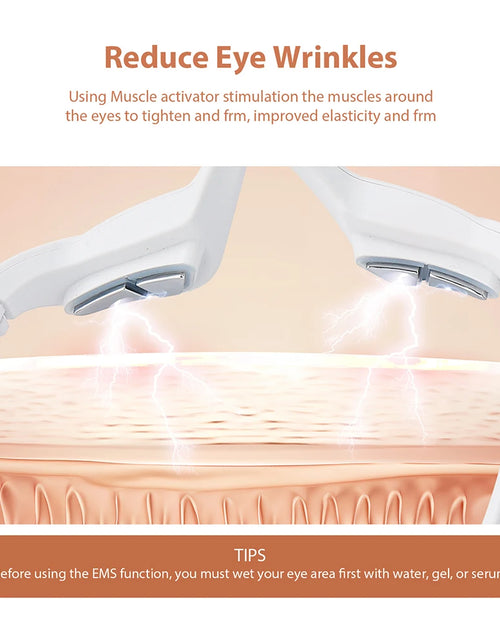 Load image into Gallery viewer, Eye Massager 3D Eyes Relax Massager Fatigue Relief Lighten Dark Circles Smooth Eye Fine Line Beauty Eye Care
