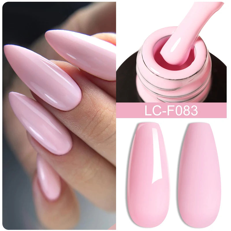 LILYCUTE 7ML Glitter Gel Nail Polish Sparkling Semi Permanent UV Gel Colorful Shinning Gel Varnish Nail Art Soak Off UV LED Gel