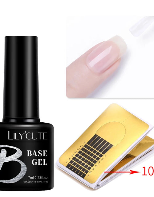 Load image into Gallery viewer, LILYCUTE 6 IN 1 Extension Gel Nail Polish Acrylic Construct Hard Gel Soak Off Self Leveling Reinforcement Gel For Nail HEMA FREE
