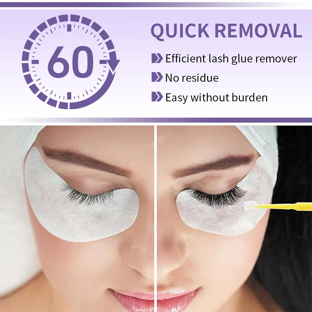 5g Eyelash Glue Remover Gel Extensions Lash Lift Makeup Tool Professional Adhesive Lash Glue Remover Cream for Eyelash Extension