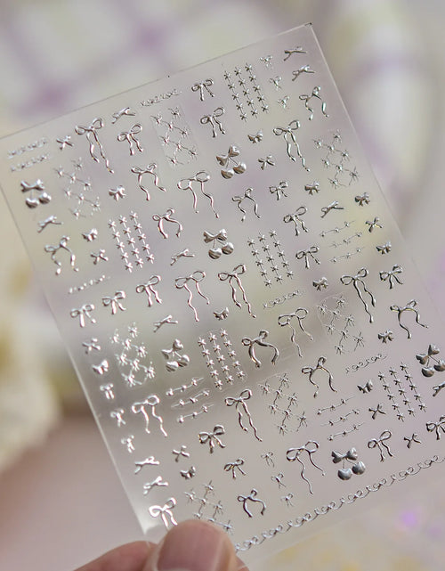 Load image into Gallery viewer, 1pcs Cute A bag of Starfish Nail Charm Stickers 3D Jelly Ocean Fish Bubble Adhesive Nail Sticker DIY Summer Nail Art Decorations
