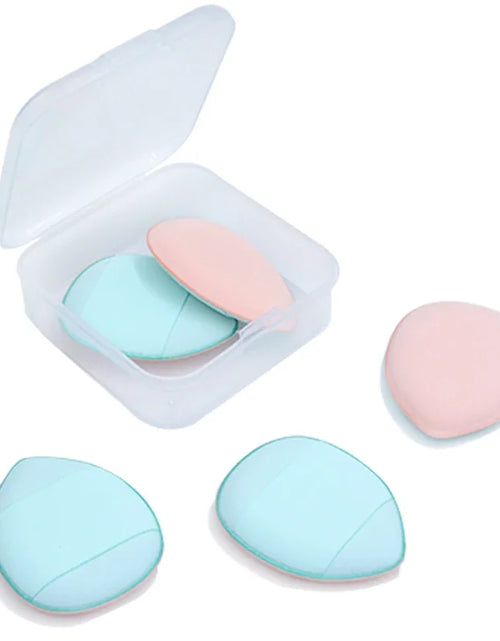 Load image into Gallery viewer, 5/10Pcs Mini Finger Puff Foundation Small Air Cushion Powder Sponge Face Concealer BB Cream Cosmetic Applicator Makeup Tools
