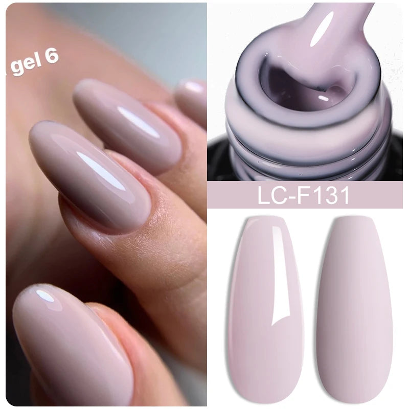 LILYCUTE 7ML Glitter Gel Nail Polish Sparkling Semi Permanent UV Gel Colorful Shinning Gel Varnish Nail Art Soak Off UV LED Gel