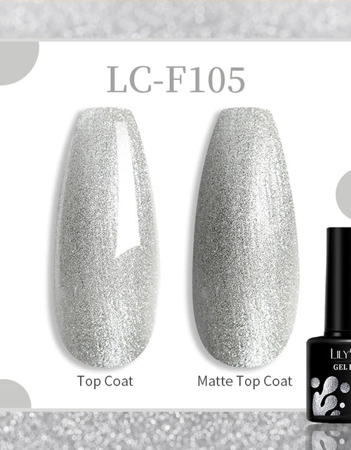 Load image into Gallery viewer, LILYCUTE 7ML Glitter Gel Nail Polish Sparkling Semi Permanent UV Gel Colorful Shinning Gel Varnish Nail Art Soak Off UV LED Gel
