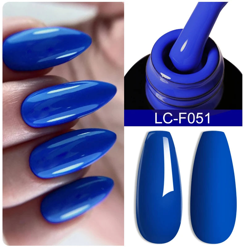 LILYCUTE 7ML Glitter Gel Nail Polish Sparkling Semi Permanent UV Gel Colorful Shinning Gel Varnish Nail Art Soak Off UV LED Gel
