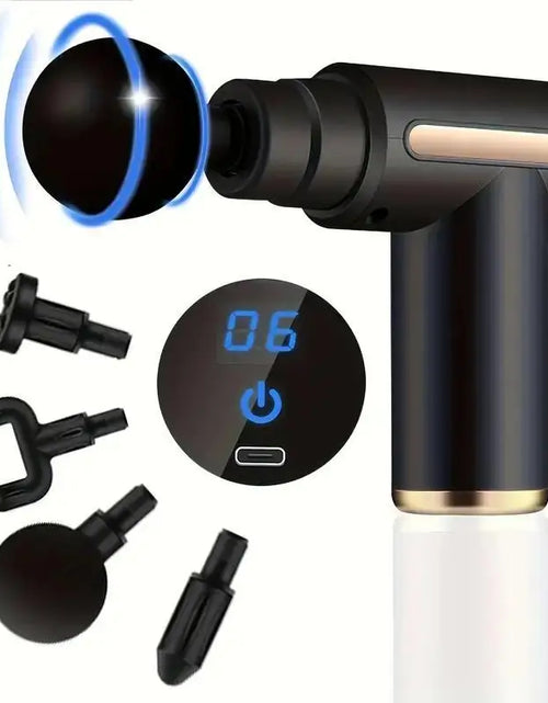 Load image into Gallery viewer, Portable Fascia Gun Vibration Massage Gun For Body Neck Back Deep Muscle Relaxation Fitness Slimming One Head
