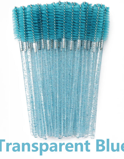 Load image into Gallery viewer, ANNAFRIS 50Pcs  Disposable Eyelash  Brush Soft Head Crystal Eyebrow Brush Lash Extension Brush  Mascara Wand Makeup Tool
