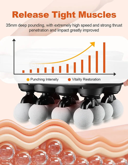 Load image into Gallery viewer, 16-Head Fascia Gun High-Frequency Vibration Body Massage Gun Back and Waist Massager Neck Shoulder Massager Muscle masajeador
