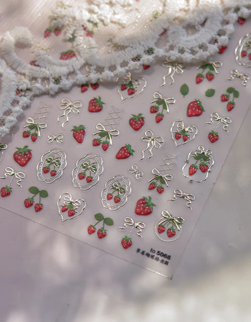 Load image into Gallery viewer, 1pcs Cute A bag of Starfish Nail Charm Stickers 3D Jelly Ocean Fish Bubble Adhesive Nail Sticker DIY Summer Nail Art Decorations
