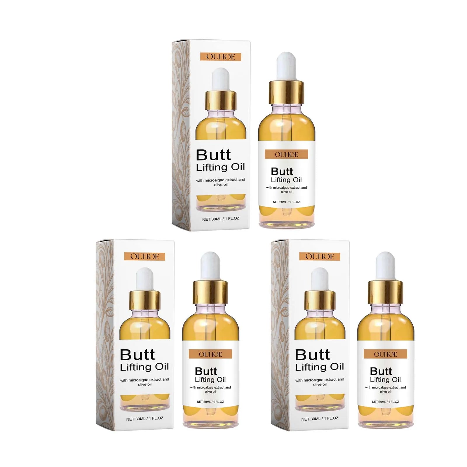 Buttock Enlargement Oils Hip Lifting Oil Hip Growth Firming Nourishing Moisturize Tighten Shaper Bum Sexy Body Massage Care