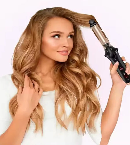 Variable heat settings electric 360 degree women big waver salon portable ceramic machine  high speed hair curler