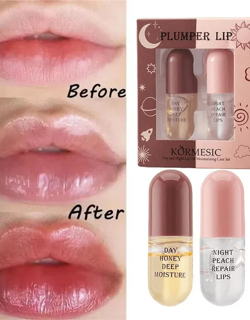 Load image into Gallery viewer, Instant Lip Plumping Essential Oil Nourishing Antiwrinkle Moisturising Sexy Lip Care Ultimate Plumping Lip Gloss Serum Cosmetics
