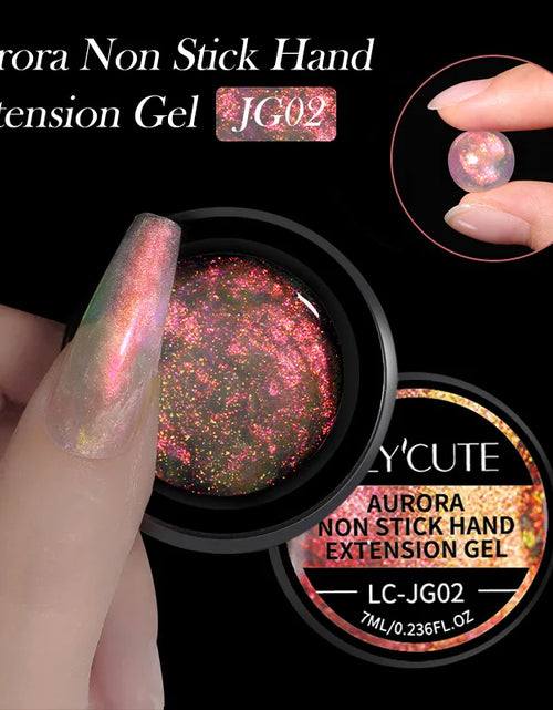 Load image into Gallery viewer, LILYCUTE 6 IN 1 Extension Gel Nail Polish Acrylic Construct Hard Gel Soak Off Self Leveling Reinforcement Gel For Nail HEMA FREE
