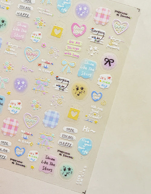 Load image into Gallery viewer, 1pcs Cute A bag of Starfish Nail Charm Stickers 3D Jelly Ocean Fish Bubble Adhesive Nail Sticker DIY Summer Nail Art Decorations
